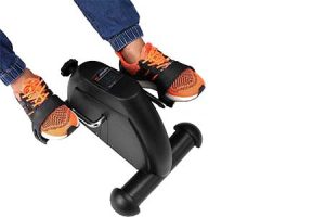 Portable Exercise Bike Pedals Stable Mini Floor Foot Pedal